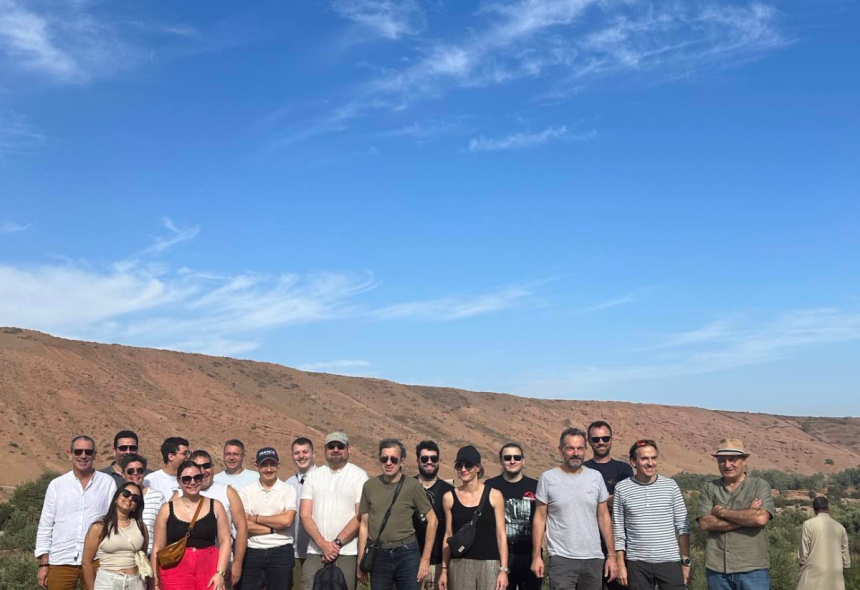 Une photo illustrant le séminaire de 10 ans fêté à Marrakech en septembre 2024