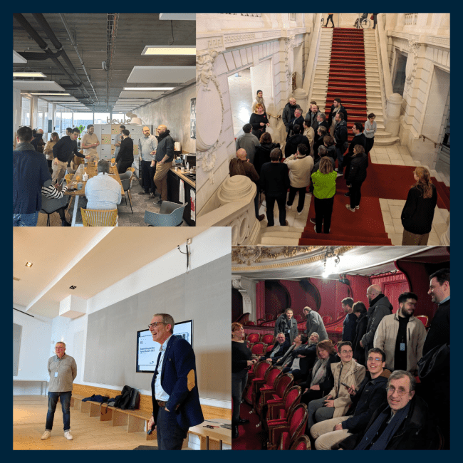 Une photo illustrant la journée kick off 2024 avec l'équipe Teams à l'Opéra de lille